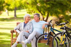 couple sitting together